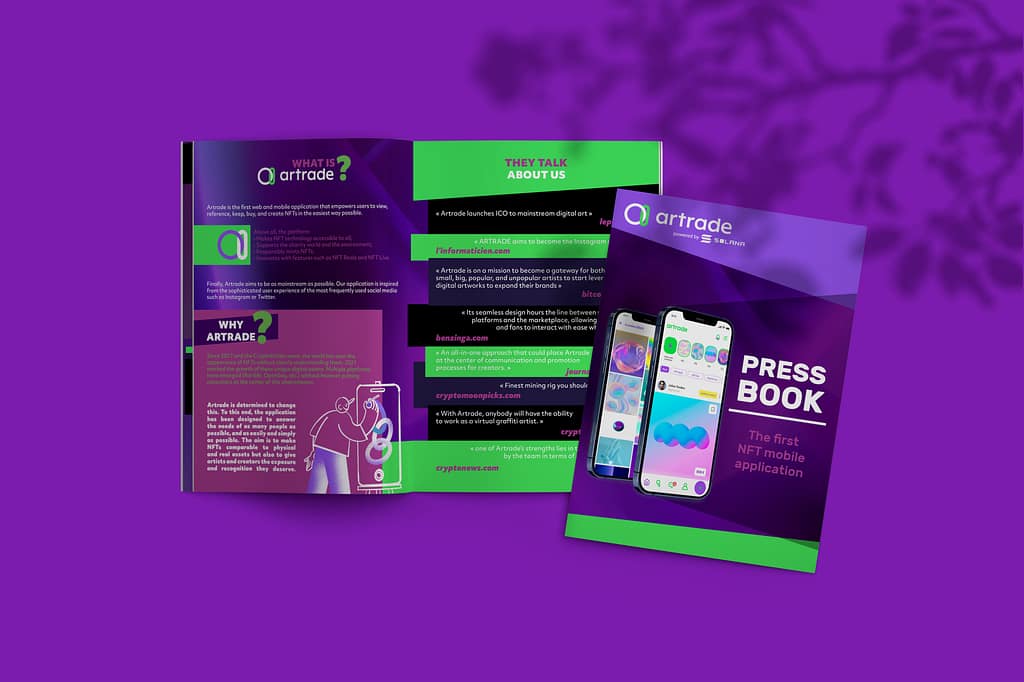Création d'une revue de presse pour Artrade