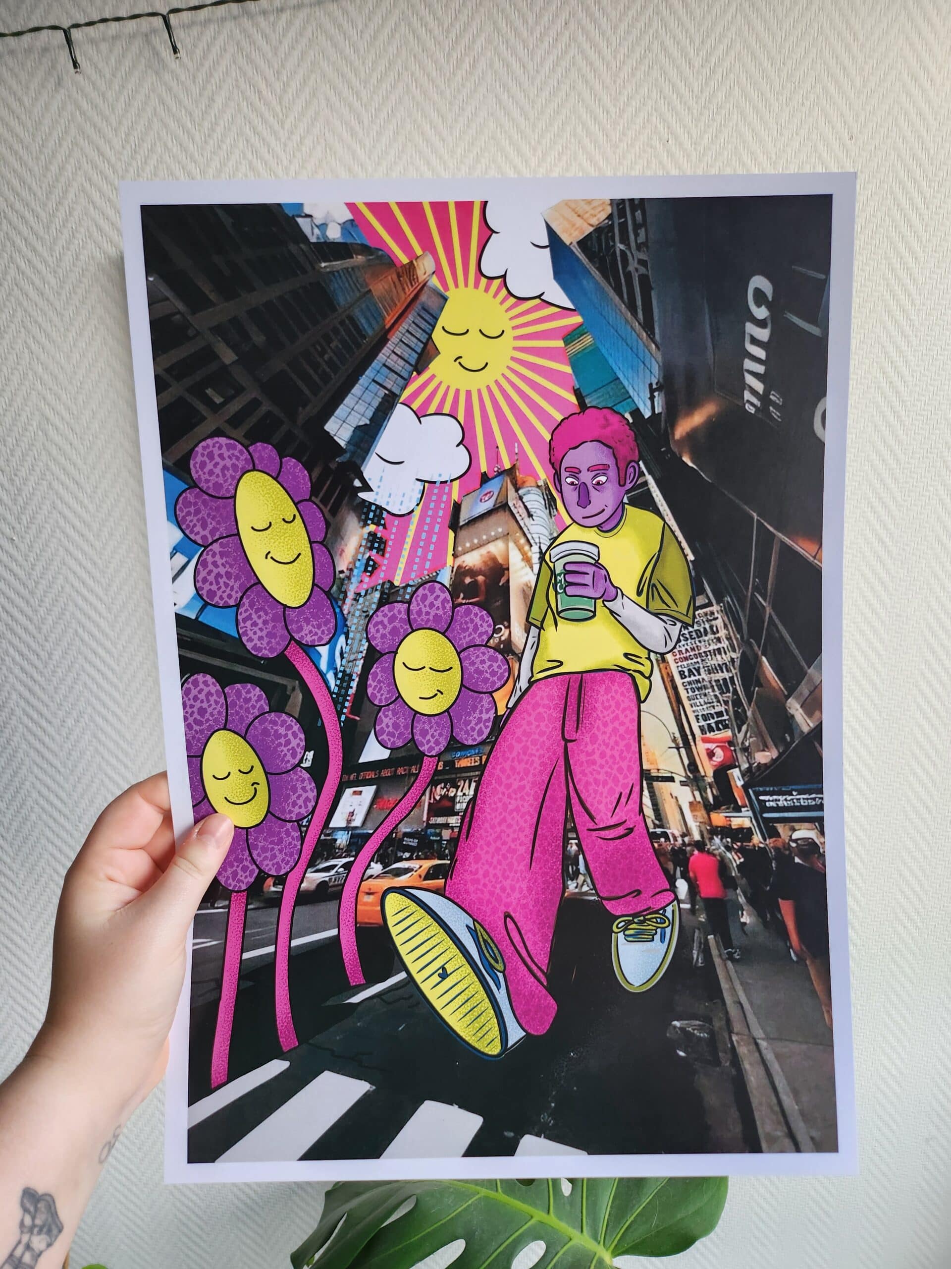 Affiche Flower Walk – Image 3