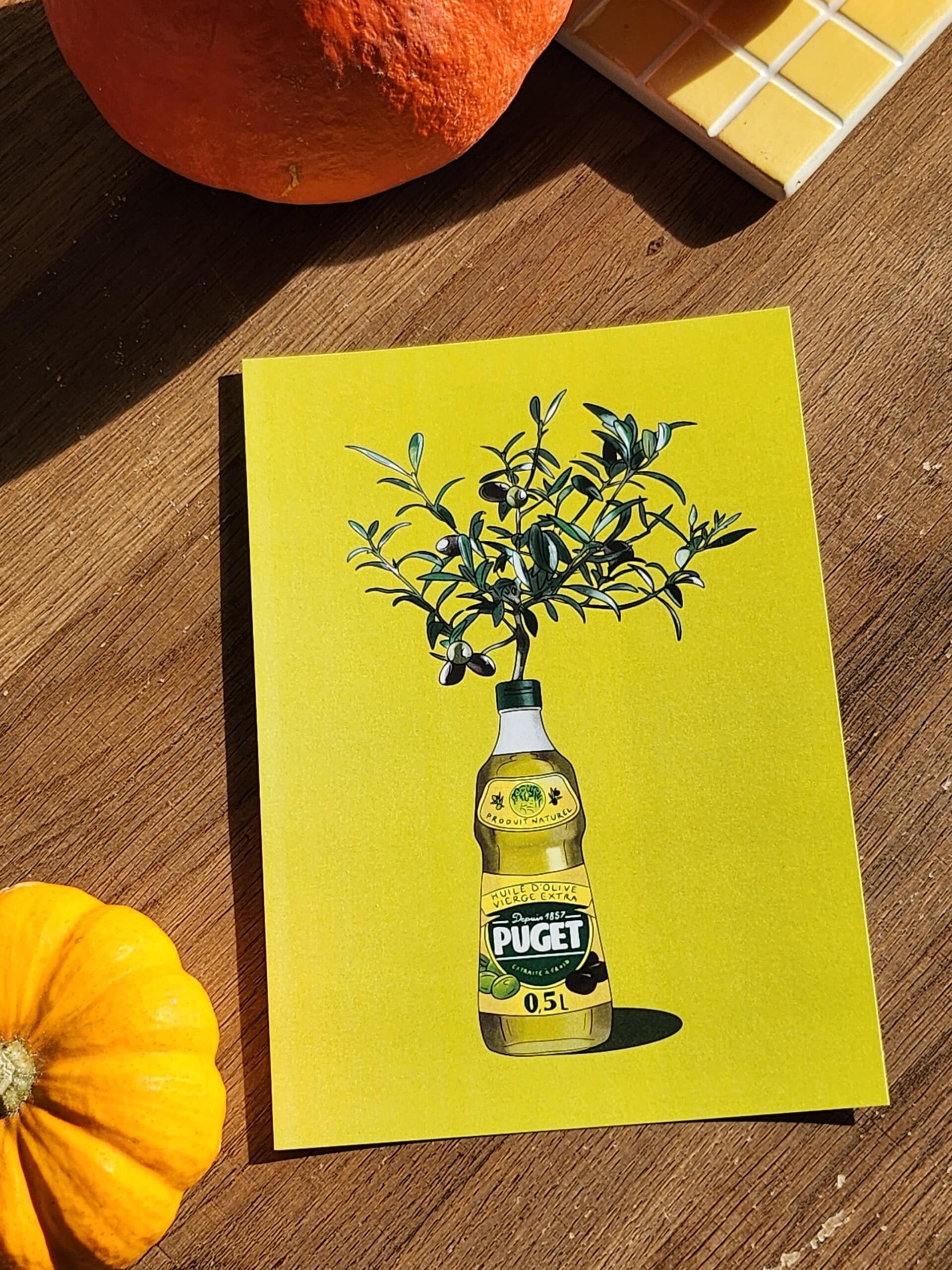 Affiche Huile d'olive & olivier – Image 2